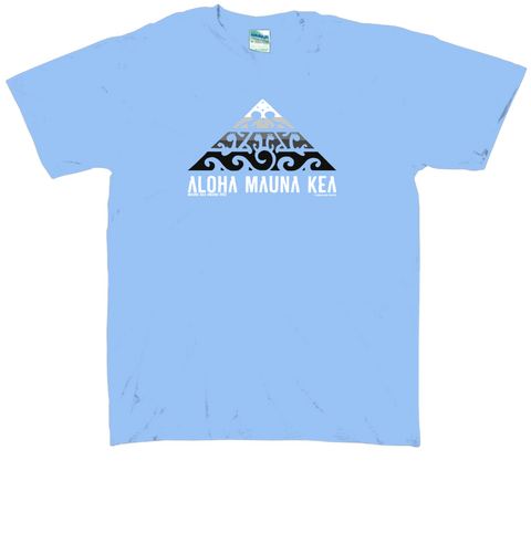 Aloha Mauna Kea Navy T-Shirt Front