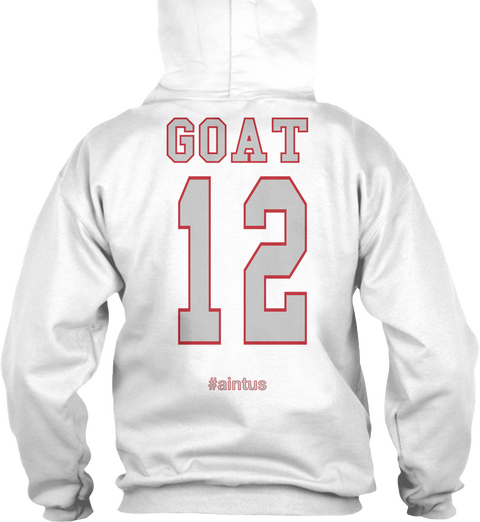 Goat 12 #Aintus White T-Shirt Back