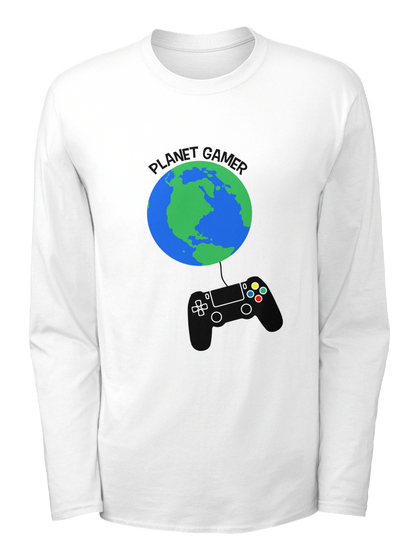 Planet Gamer White Kaos Front