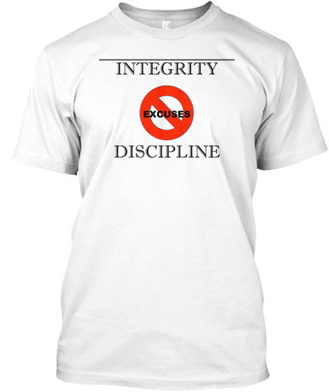 Integrity Division White Camiseta Front