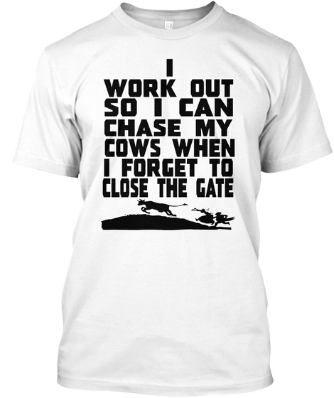 Farming Is Cool  White T-Shirt Front