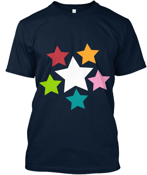 Stars New Navy T-Shirt Front