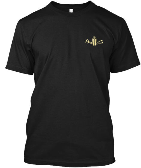 Bartender  Limited Edition Black Camiseta Front