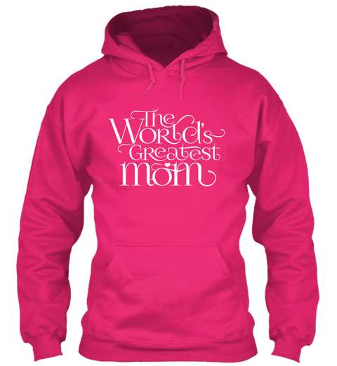 The World's Greatest Mom Heliconia áo T-Shirt Front