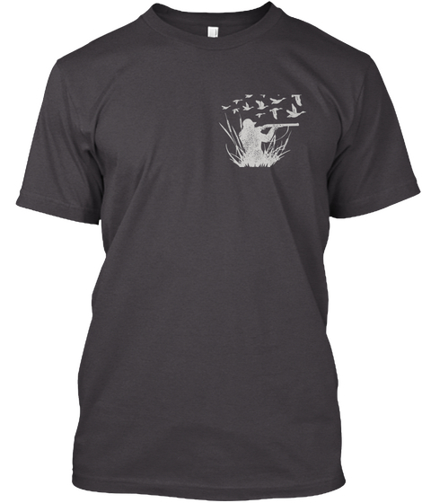 Limited Edition Heathered Charcoal  T-Shirt Front