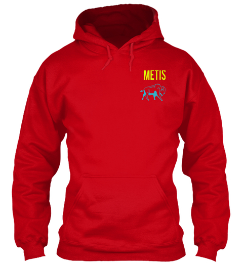 Metis Red áo T-Shirt Front