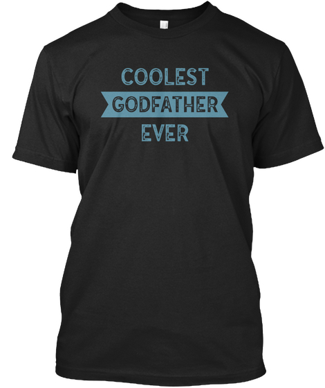 Godfather Black áo T-Shirt Front