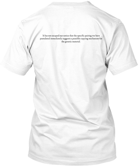 O/I. White T-Shirt Back