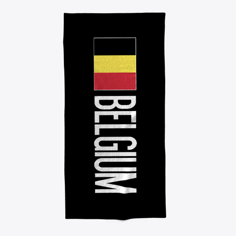 Flag Of Belgium Standard Kaos Front