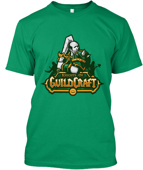 Knights Of Guildcraft Kelly T-Shirt Front
