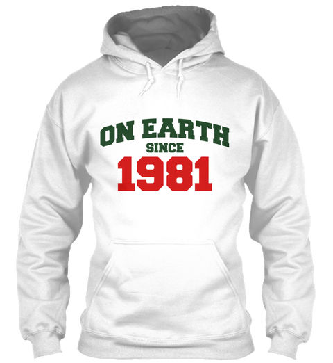 Onearth1981 Hoodies   Men's Premium T Sh White áo T-Shirt Front