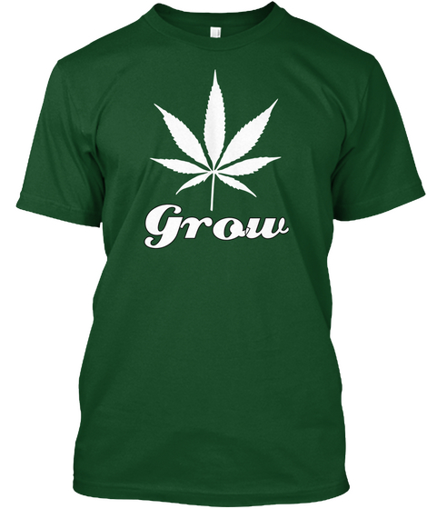 Grow Deep Forest Camiseta Front