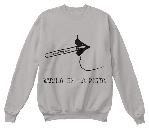 Bacila En La Pista Light Steel  Kaos Front