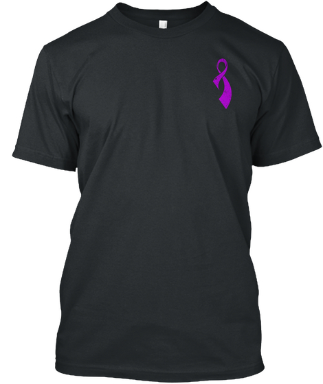 Pancreatic Cancer Awareness! Black Camiseta Front
