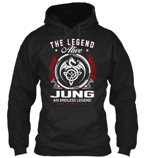 The Legend Alive Jung An Endless Legend Black T-Shirt Front