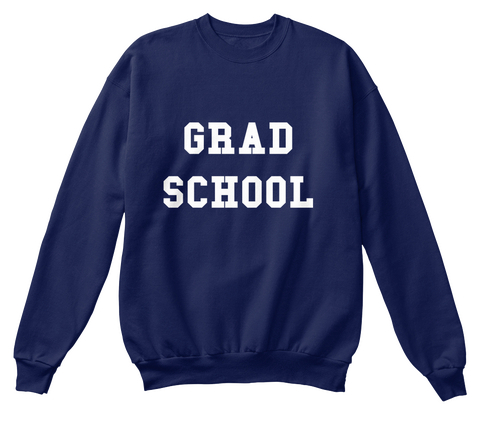 Grad
School Navy  Camiseta Front