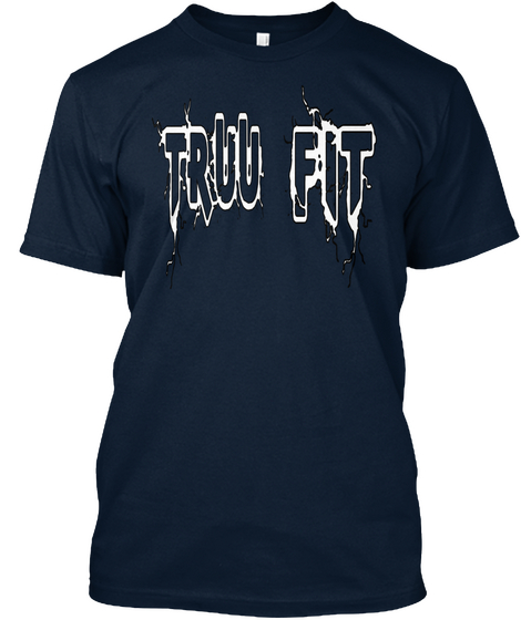 Truu Fit New Navy T-Shirt Front