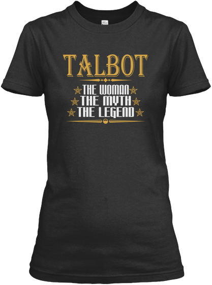 Talbot The Woman The Myth The Legend Black Kaos Front