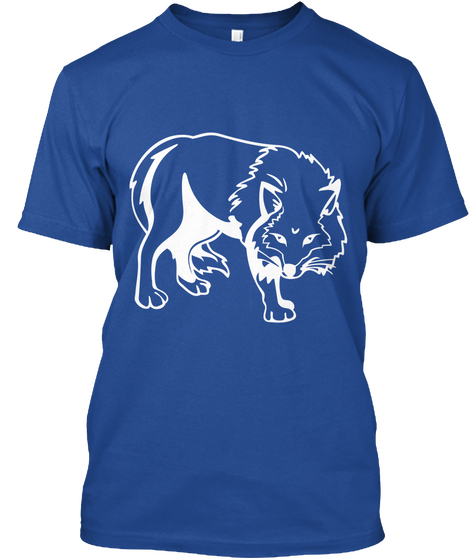 Fox Hollow Tee Deep Royal T-Shirt Front