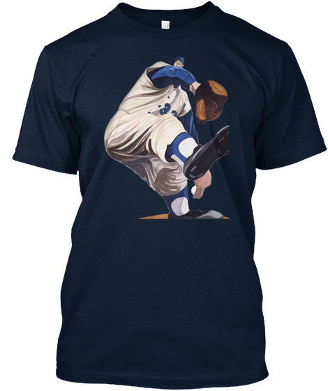 Limited Edition   Dtc   Baseball New Navy T-Shirt Front