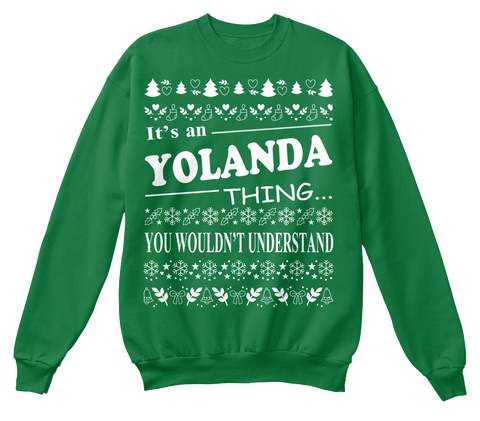 It's An Yolanda Thing You Wouldn't Understand Kelly Green  Kaos Front