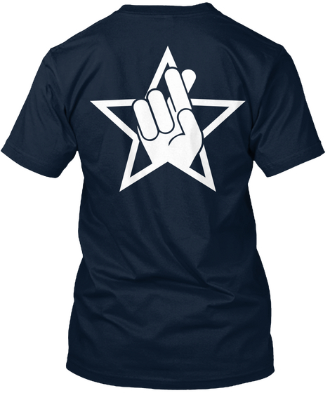 I Promise Telescope New Navy Camiseta Back
