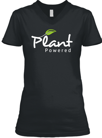 Plant Powered Black Kaos Front