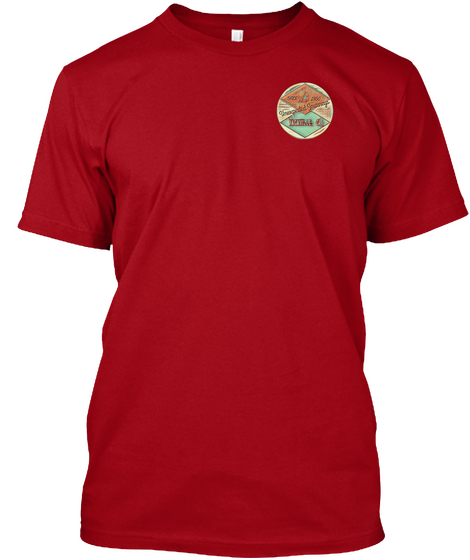 Uj Apparel Deep Red T-Shirt Front