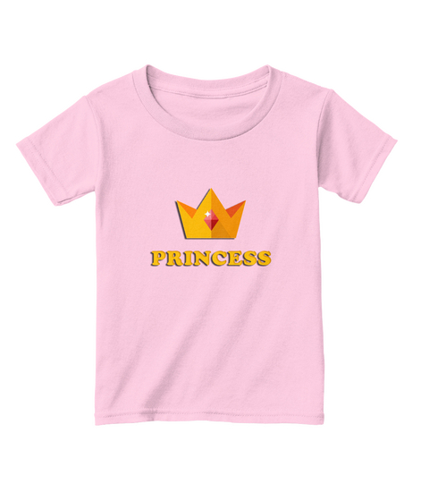 Princess Light Pink  Camiseta Front