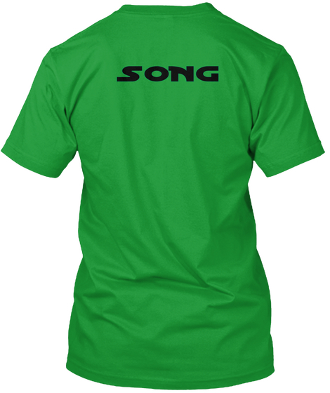 Song Kelly Green áo T-Shirt Back