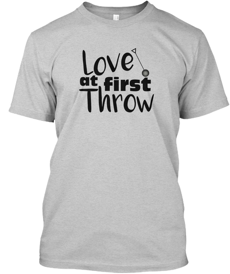 Love At First Throw  Hammer Light Steel T-Shirt Front