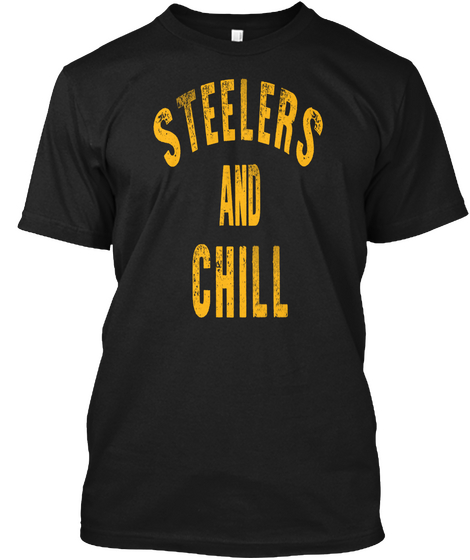 Big B And Chill Black T-Shirt Front