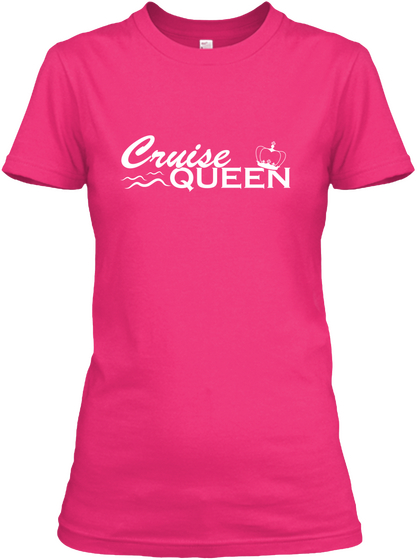 Cruise Queen Heliconia T-Shirt Front