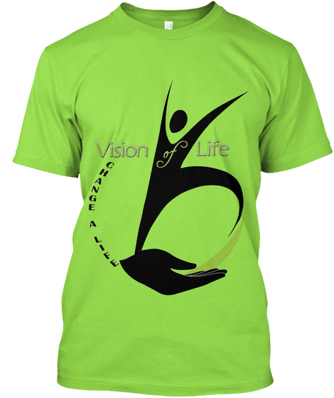 The Vision (Final Version) Lime T-Shirt Front