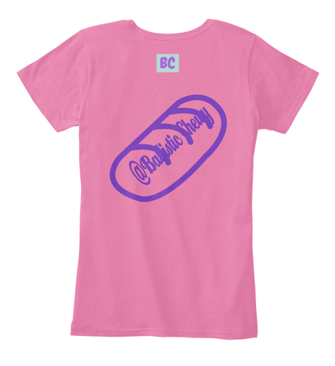 @Ballistic Chewy True Pink T-Shirt Back