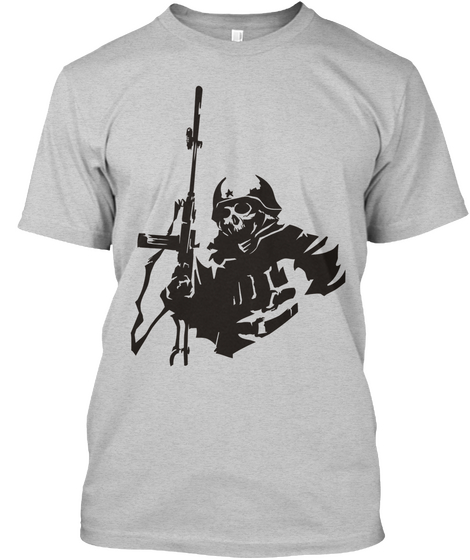 The End Of War Light Steel Camiseta Front