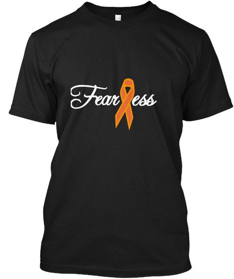 Ess Fear Black Camiseta Front