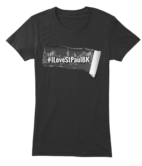 #Lovestpaulbk Rev. David K. Brawley Lead Pastor Www.Spcloc.Com Black T-Shirt Front