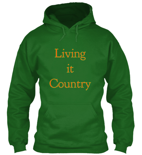 Living It Country Irish Green Kaos Front