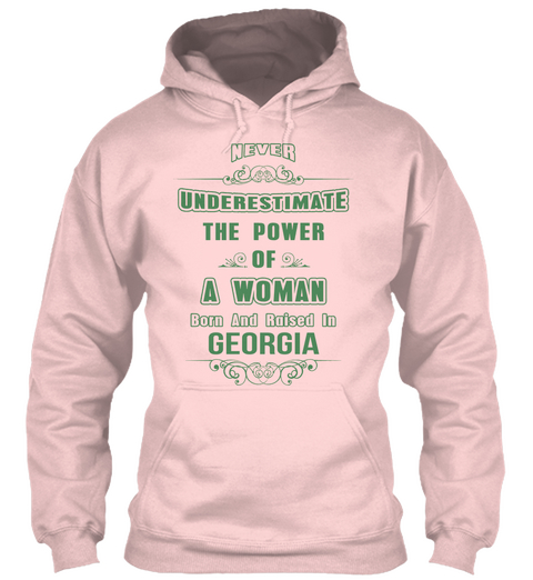Georgia Light Pink Camiseta Front