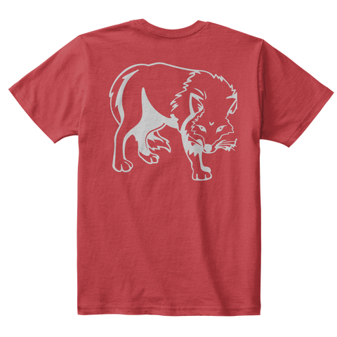 Dog Classic Red áo T-Shirt Back