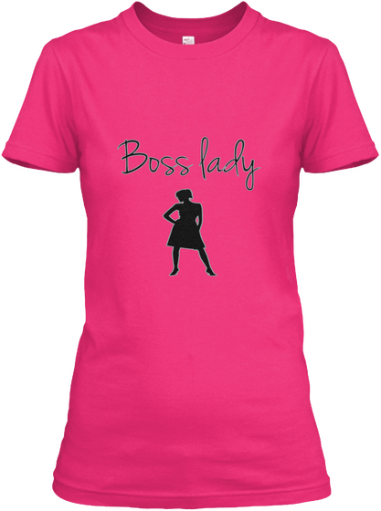 Boss Lady Heliconia T-Shirt Front