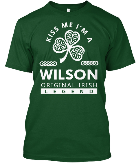 Wilson Deep Forest T-Shirt Front