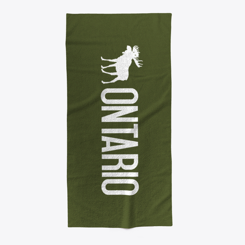 Ontario Canada Moose Standard Kaos Front