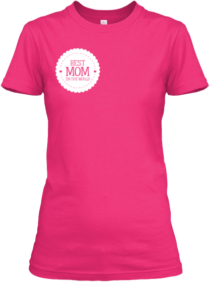 Happy Mother's Day Heliconia T-Shirt Front