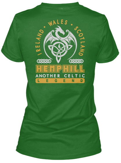 Hemphill Another Celtic Thing Shirts Irish Green Camiseta Back