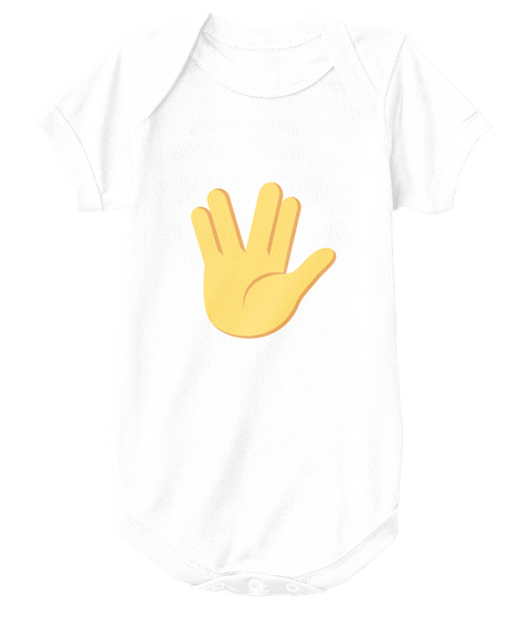 Emoti Llap White Kaos Front