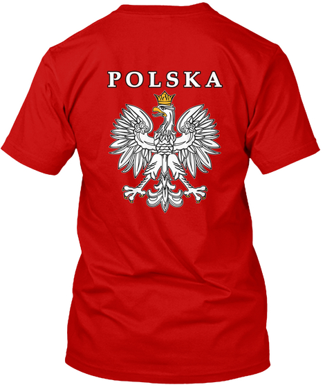 Polska Classic Red T-Shirt Back