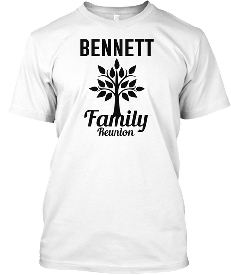 Bennett Family Reunion White Camiseta Front