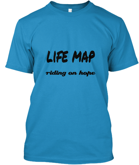 Life Map Riding On Hope Sapphire Kaos Front
